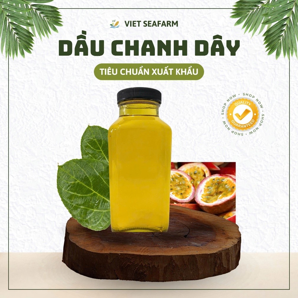 Dầu chanh dây - Nông Sản Viet Seafarm - Công Ty TNHH Viet Seafarm